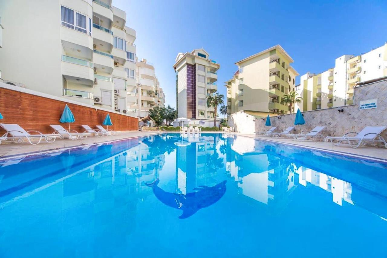 Sa Apartments! Beachfront Apartment With Sea View & Pool Аланя Екстериор снимка