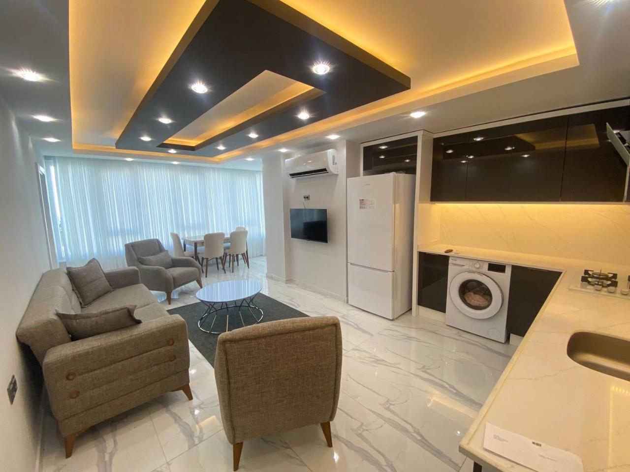 Sa Apartments! Beachfront Apartment With Sea View & Pool Аланя Екстериор снимка