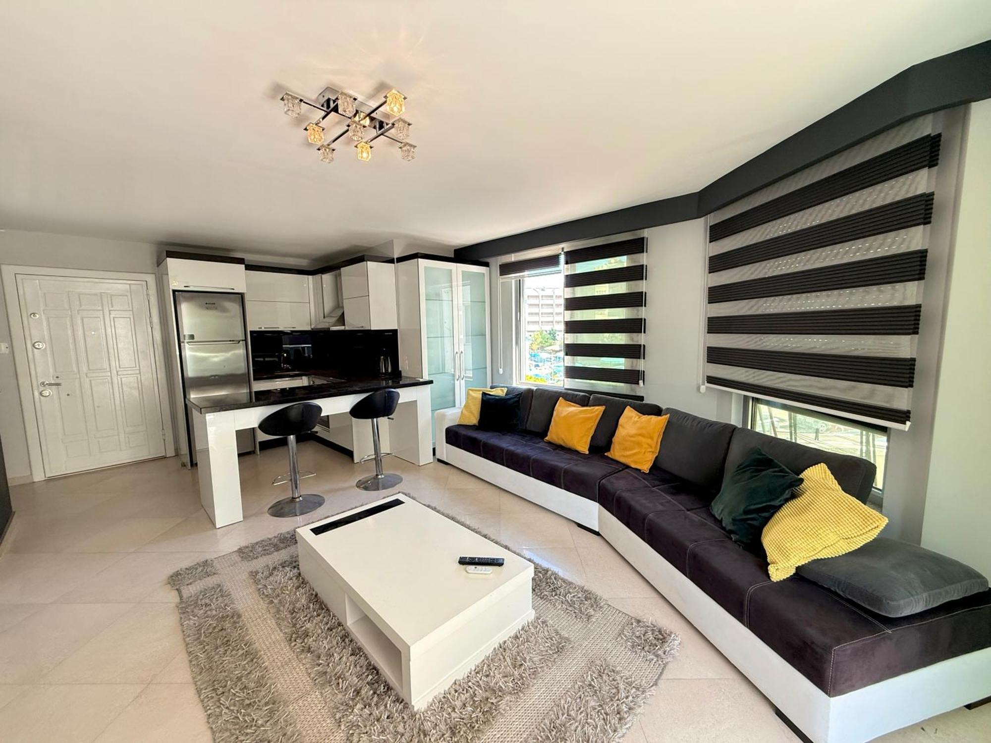 Sa Apartments! Beachfront Apartment With Sea View & Pool Аланя Стая снимка